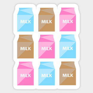 Flavored Milk Sticker